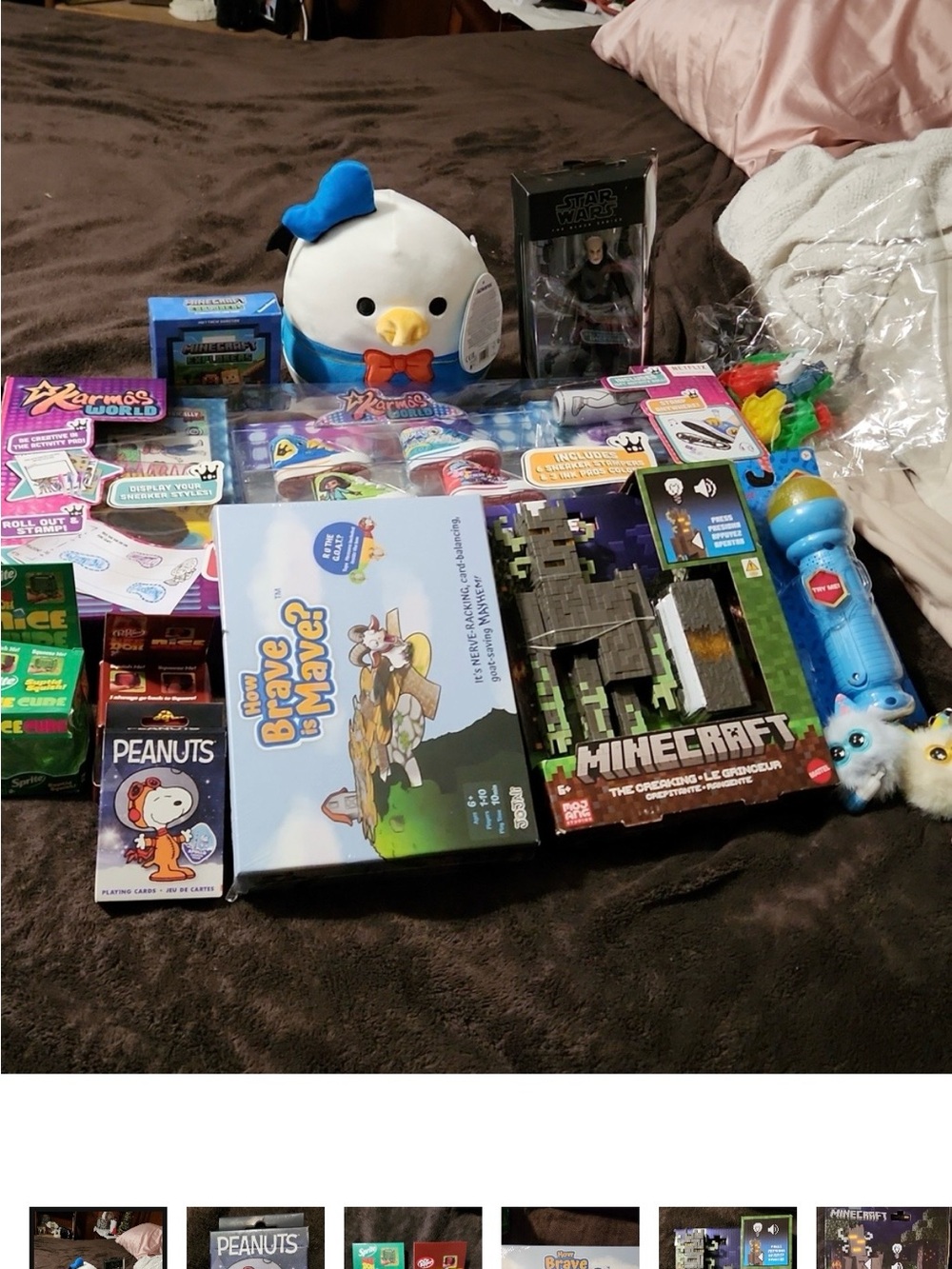 All age toy bundle with Disney Donald Duck & Minecraft. All NWT.